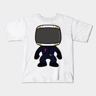 Max Verstappen Custom Bobblehead - 2022 Season Kids T-Shirt